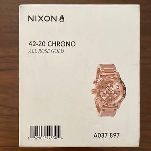 Rose gold Nixon Watch (Female)